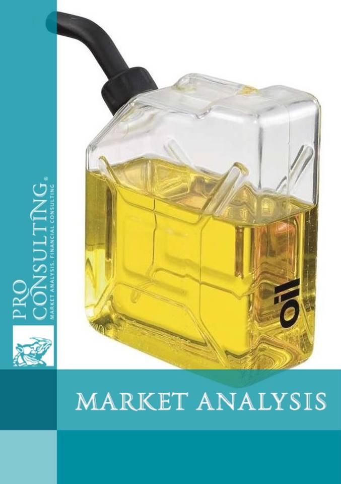 Market research report on import of motor oils and lubricants in Ukraine. 2016